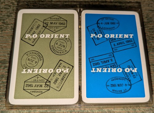 Carte gioco vintage po - da,