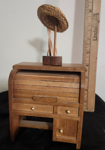 Lefton miniature wooden - lefton,