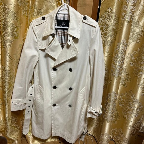 Burberry white trench - burberry,