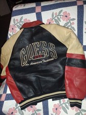 Giacca vintage Guess pelle