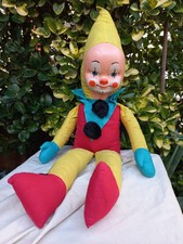 Pupazzo Clown vintage anni 70