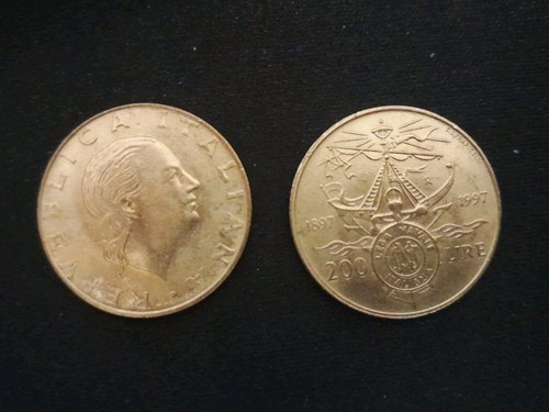 200 lire repubblica italiana - repubblica,