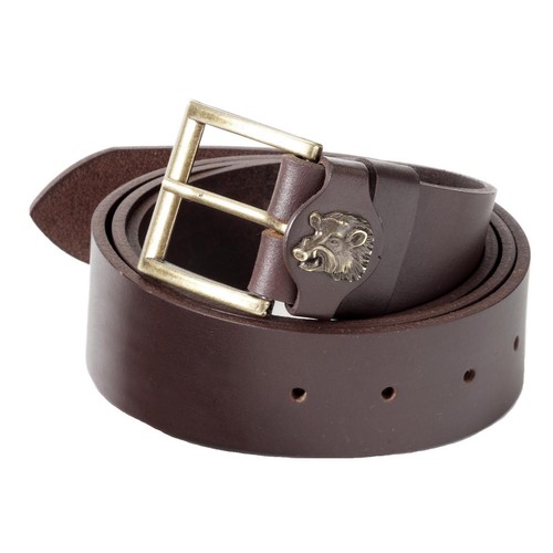 Cintura pelle marrone - in,