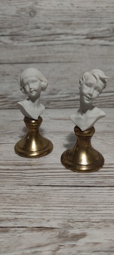 Coppia busti biscuit - coppia, di