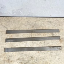 SET DI 3 COLTELLI PER PIALLA FILO SPESSORE LEGNO IN ACCIAIO