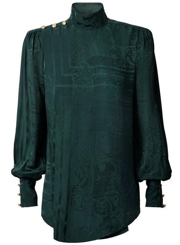 Camicia donna balmain verde - camicia,
