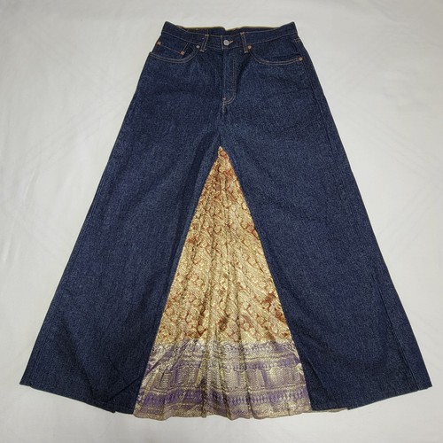 Gonna jeans vintage - levis, maxi