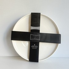 Piatti "Everest" in pietra avorio - Set di 4 - 10,5 pollici / 26,7 cm - Nuovi