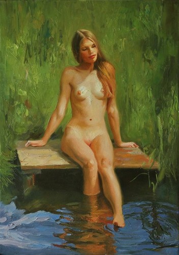 Arte erotica nudo pin-up