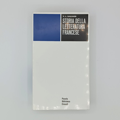 Saulnier storia della - v.l.,