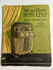 WURLITZER MODEL 1250 Fonografo