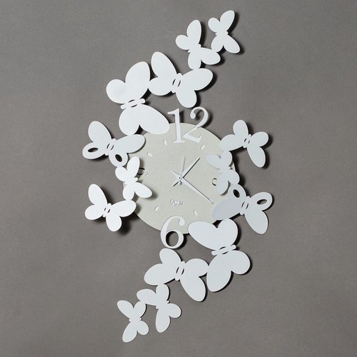 Orologio parete papillon di - orologio,