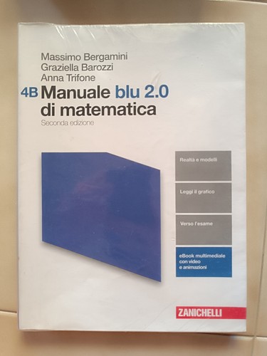 Manuale blu di matematica - manuale, 2.0