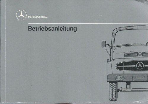 Camion mercedes 346 - 346, manuale