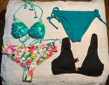 Costume bikini push slip - bikini, push-up+slip