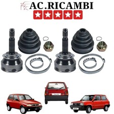 COPPIA 2 PZ KIT GIUNTO OMOCINETICO LATO RUOTA FIAT UNO PANDA 141 4X4 LANCIA Y10