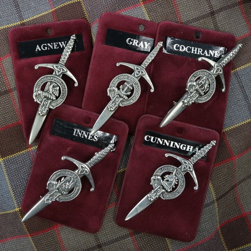 Spilla kilt crest clan - kilt,