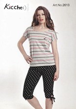 Pigiama donna corto. KICCHE