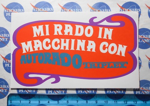 Adesivo sticker vintage - adesivo,