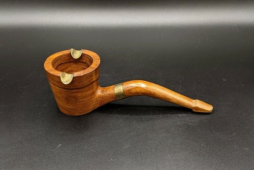 Posacenere vintage legno - posacenere,