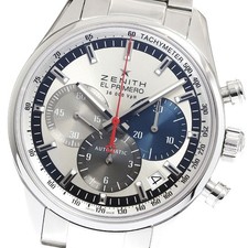 ZENITH El Primero 03.2150.400 Cronografo Quadrante Argento Automatico Uomo_908739