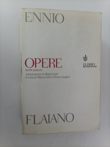 Ennio flaiano opere - ennio,