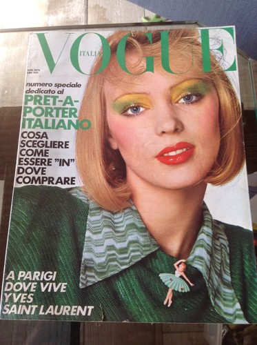 Vogue italia aprile 1972 pret - vogue,