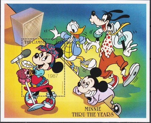Gambia 1987 disney minnie - gambia,