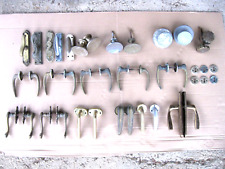 antiche maniglie pomi in ottone lavorato per porta portone