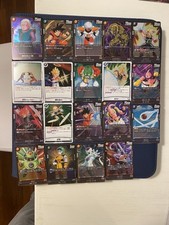 Lotto 19 Carte Dragon Ball Super Card Game RARE JAP fb05
