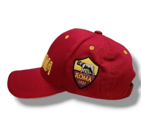 Cappello con visiera rosso - ,