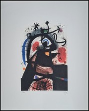 JOAN MIRO * Il Permesso * 50 x