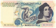 500000 LIRE BANCA D'ITALIA