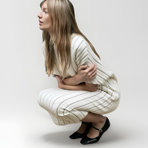 Abito trapuntato zara - abito, oversize