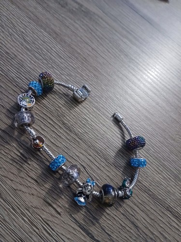 Braccialetto charm acciaio - charm,
