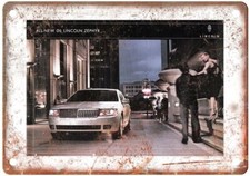 Vintage 2006 Lincoln Zephyr Auto Ad Retro Look Metal Sign A4673