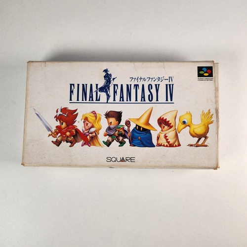 Final fantasy super - iv, famicom