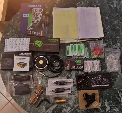 Kit per tatuaggi dragonhawk - kit,