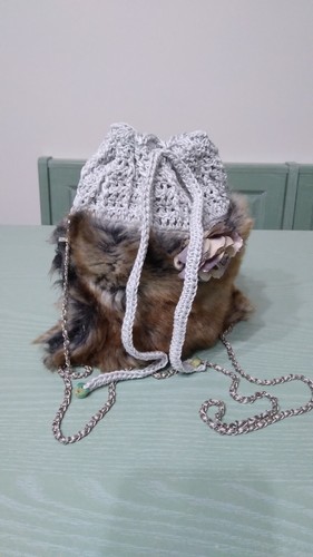 Mini borsa donna fatta - borsa, mano