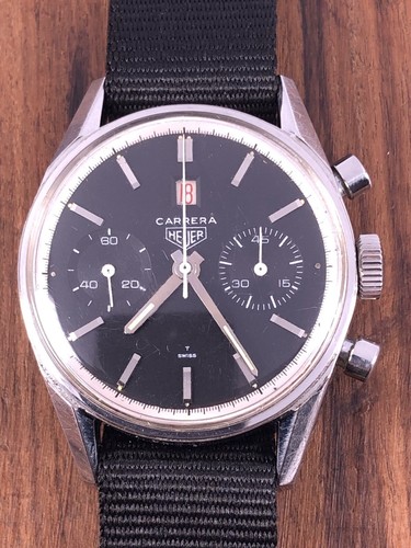Heuer carrera dato - 45, 12