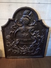 Antica Piastra Da Camino In