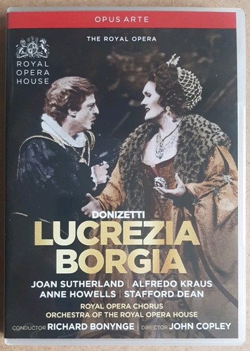 Lucrezia borgia 1980 dvd - borgia,