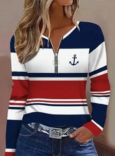 Maglia Donna Stile Nautico