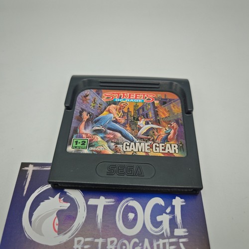 Streets rage sega game gear - game,