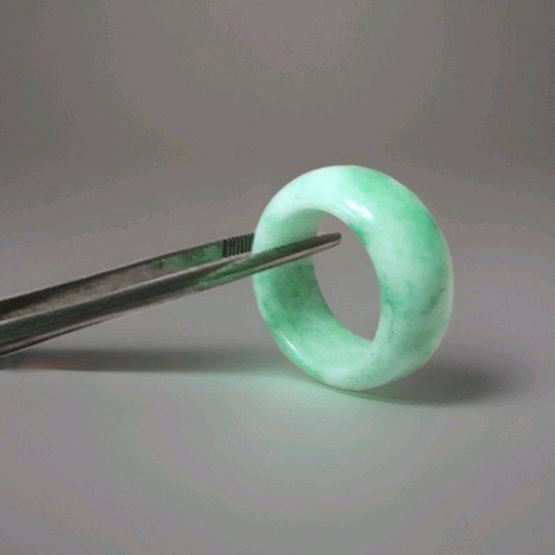 Anello fascia giadite - fascia, in
