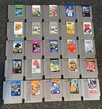 Lotto 25 giochi Nes retro game con spedizione veloce!  Tutti i Tipi Se Giochi In Buone Condizioni