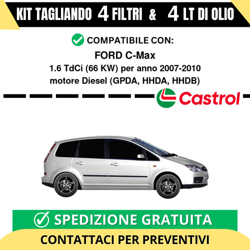 Tagliando per ford - tagliando, c-max