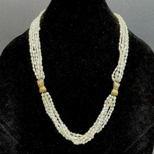 VTG Rice Pearl Necklace &