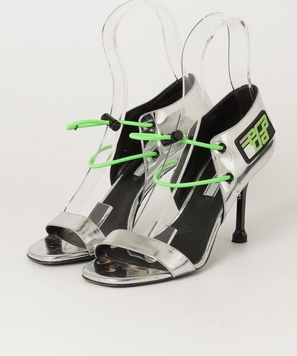 Sandali prada tacco argento - sandali,