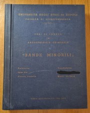 Antropologia Criminale "Bande